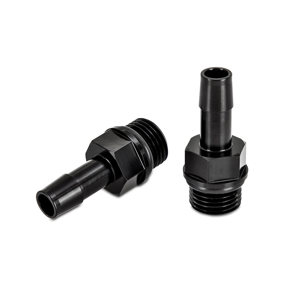 2pcs M16x1.5 3/8" Aluminum Catch Can Fitting, Black - image 2
