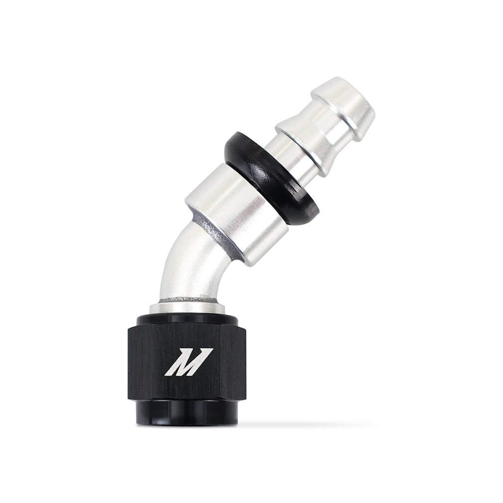 45-Degree Push Lock Fitting, -6AN - image 2