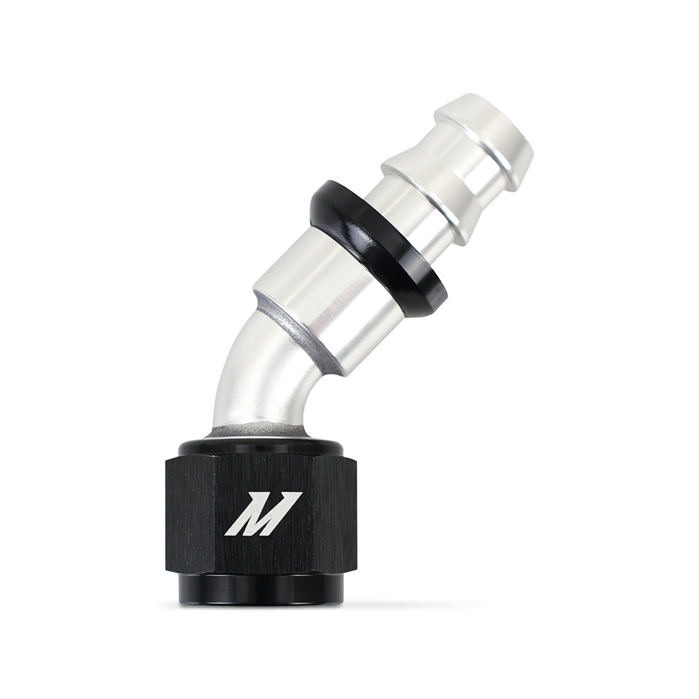 45-Degree Push Lock Fitting, -8AN - image 2