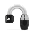Aluminum -10AN 180 Degree Fitting, Black - image 1