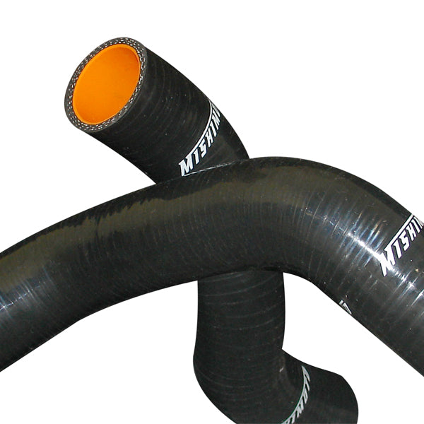 Nissan 240SX w/ SR20 Silicone Radiator Hose Kit, 1989-1998, Black - image 2