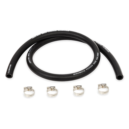1/2" x 6 Hose w/ 4 Clamps - image 1