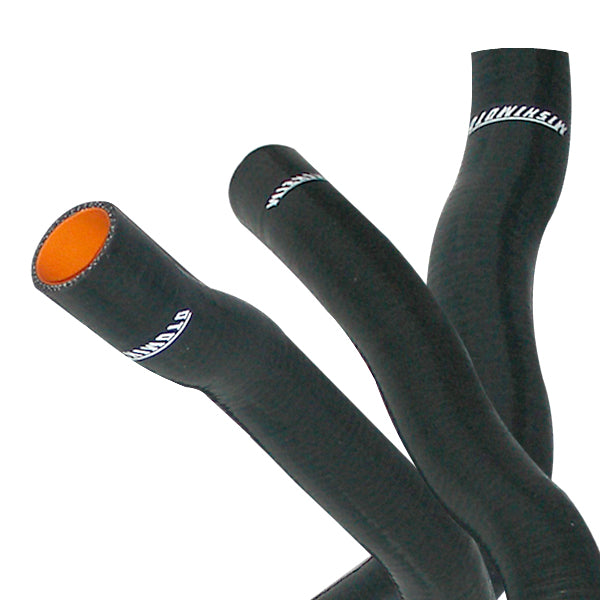 Mitsubishi Lancer Evolution X Silicone Radiator Hose Kit, 2008-2015, Black - image 2