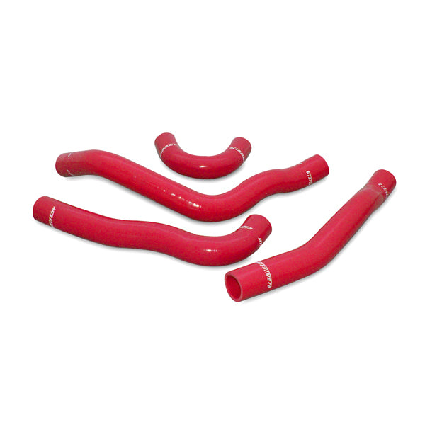 Mitsubishi Lancer Evolution X Silicone Radiator Hose Kit, 2008-2015, Red - image 1