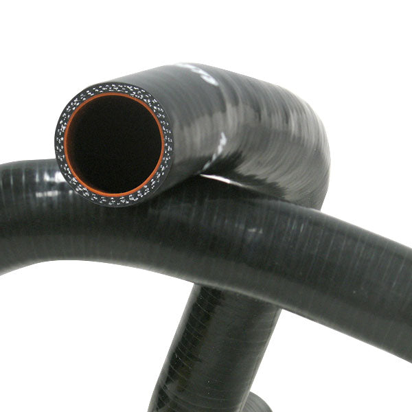 Mitsubishi Lancer Evolution VIII Silicone Radiator Hose Kit, 2003-2005, Black - image 2