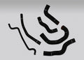 Ford Mustang GT Silicone Radiator Hose Kit, 2005-2006, Black - image 1