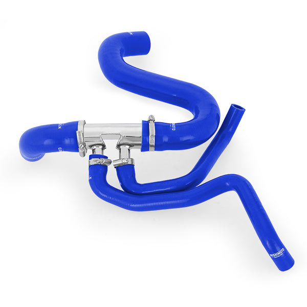 2015-2017 Ford Mustang GT Silicone Lower Rad Hose, Blue - image 2