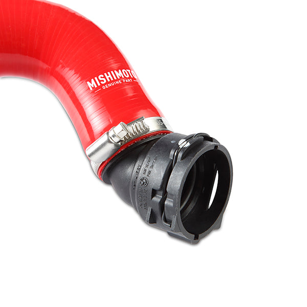 2015-2017 Ford Mustang GT Silicone Upper Rad Hose, Red - image 3
