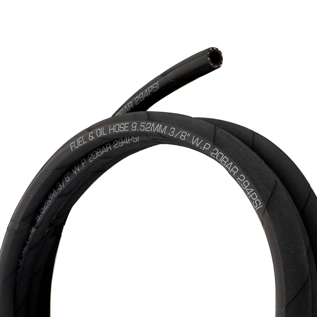 Push Lock Hose, Black, -6AN, 240" Length - image 2
