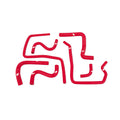 Subaru Impreza WRX/STI Silicone Ancillary Hose Kit, 2004-2007, Red - image 1