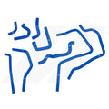 Subaru WRX Silicone Ancillary Hose Kit, 2002-2005, Blue - image 1