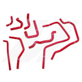 Subaru WRX Silicone Ancillary Hose Kit, 2002-2005, Red - image 1