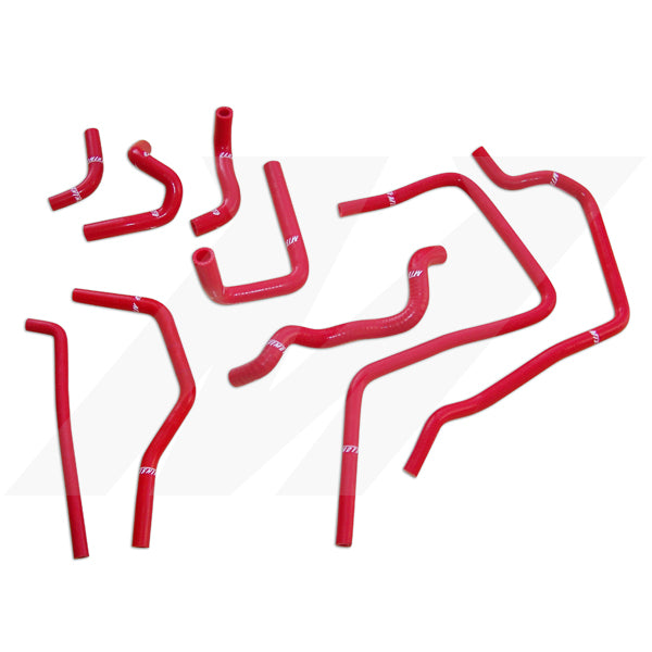 Subaru WRX Silicone Ancillary Hose Kit, 2002-2005, Red - image 1