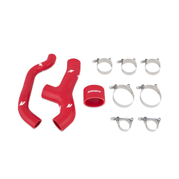 Subaru Impreza WRX Silicone Intercooler Hoses, 2006-2007, Red - image 1