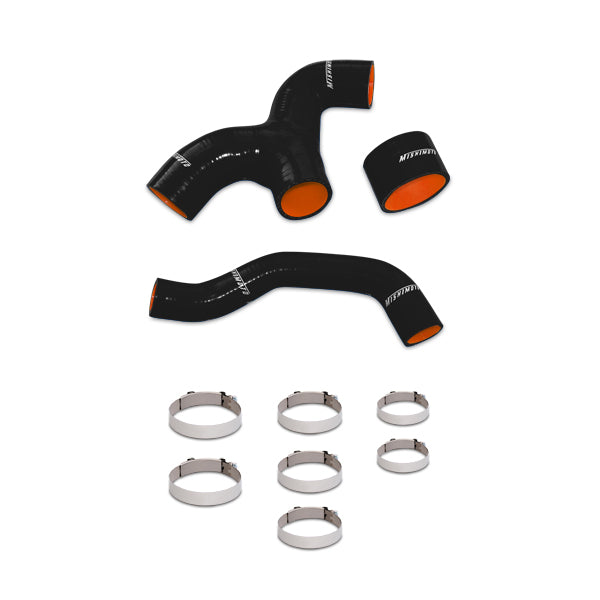 Subaru WRX Silicone Intercooler Hoses, 2002-2005, Black - image 1