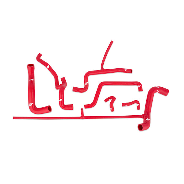 Volkswagen Corrado VR6 Silicone Radiator Hose Kit, 1992-1994, Red - image 1