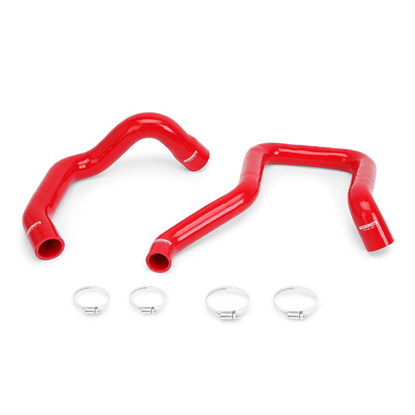 Jeep Cherokee 4.0L XJ Silicone Radiator Hose Kit, 1987-1990, Red - image 1