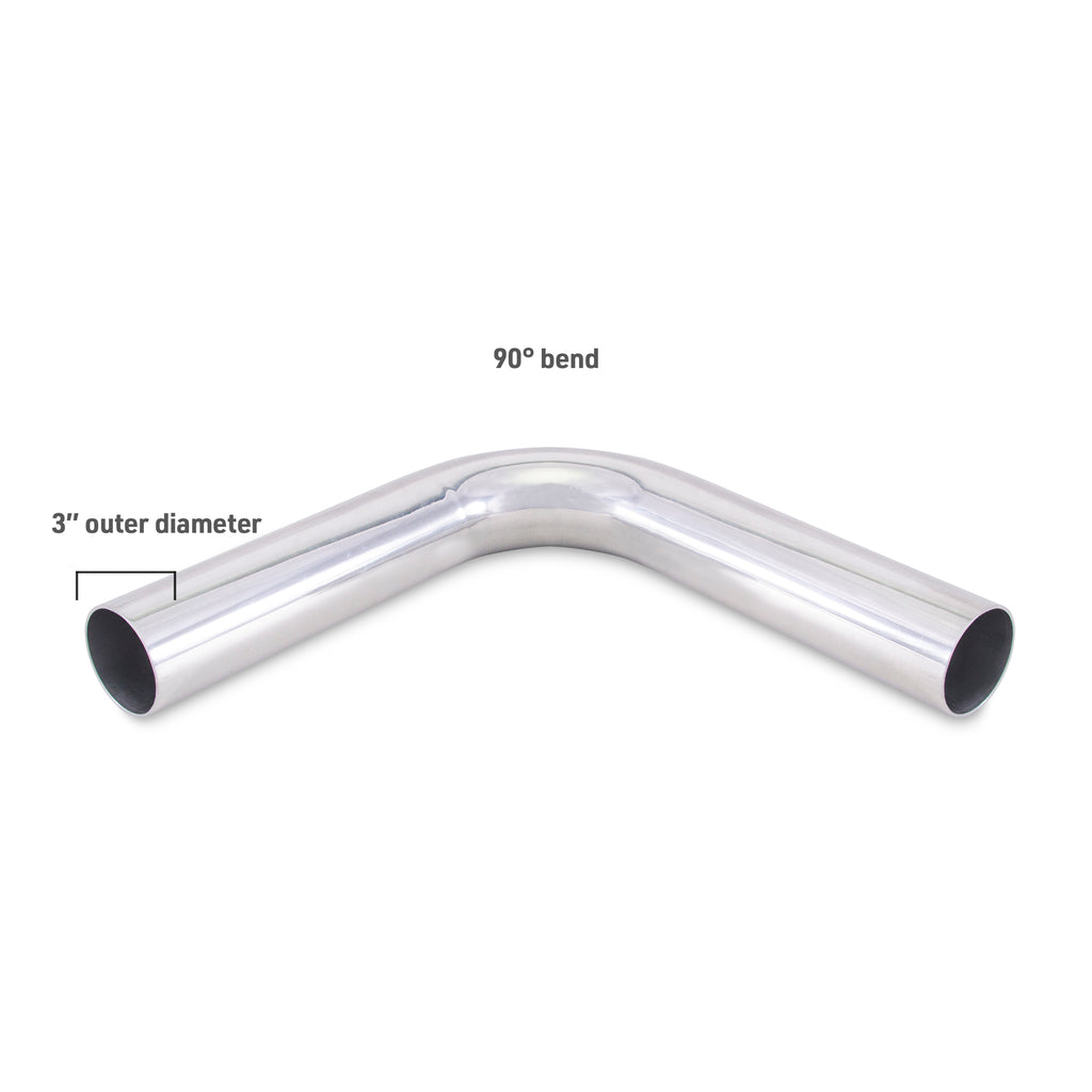 3" 90 Universal Aluminum Intercooler Piping - image 2
