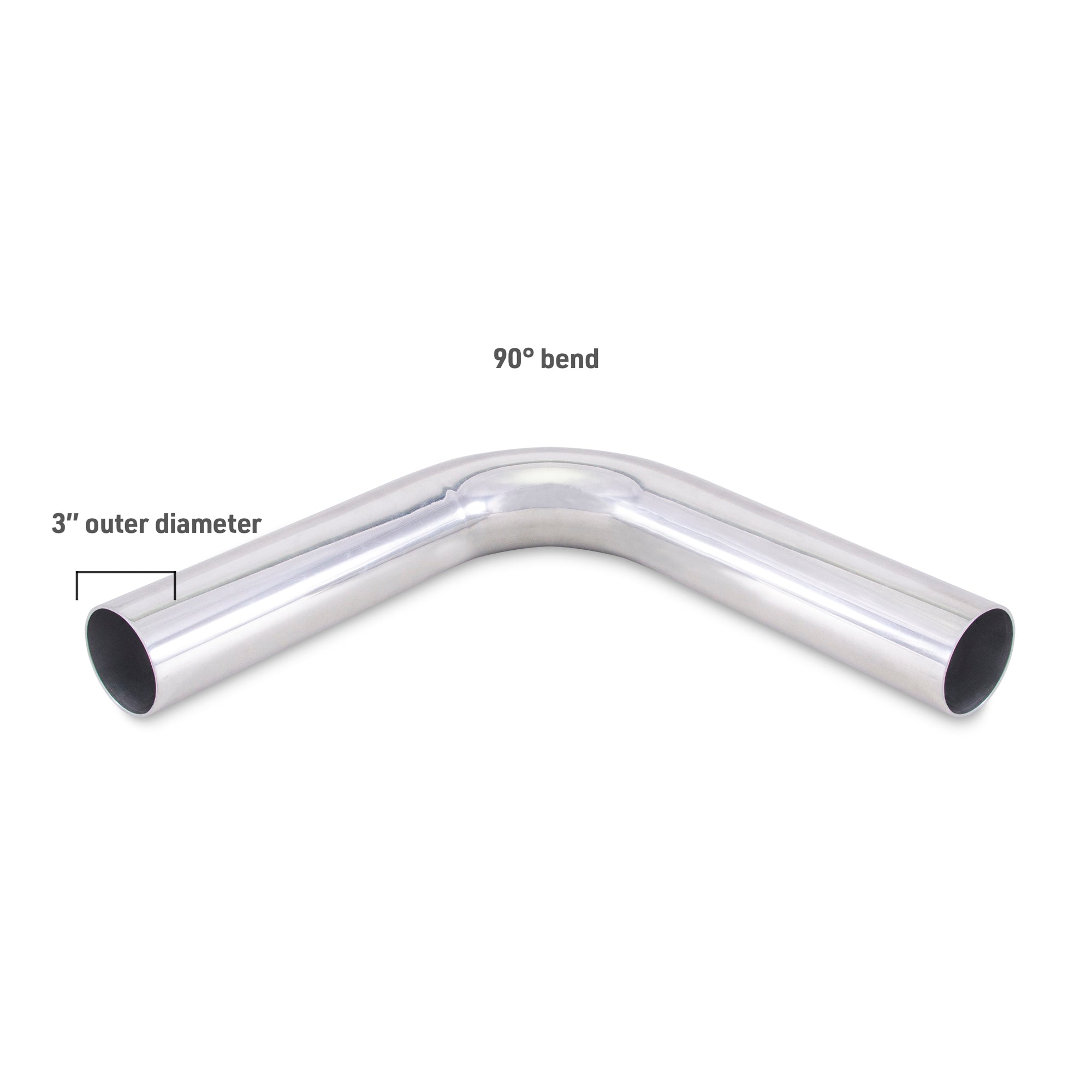 3" 90 Universal Aluminum Intercooler Piping - image 2
