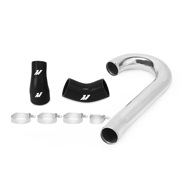 Mitsubishi Lancer Evolution VII/VIII/IX Lower Intercooler Pipe Kit, 2001-2007, Black Hoses - image 1