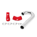 Mitsubishi Lancer Evolution VII/VIII/IX Lower Intercooler Pipe Kit, 2001-2007, Red Hoses - image 1