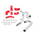 Mitsubishi Lancer Evolution VII/VIII/IX Intercooler Pipe Kit, 2001-2007, Red Hoses - image 1