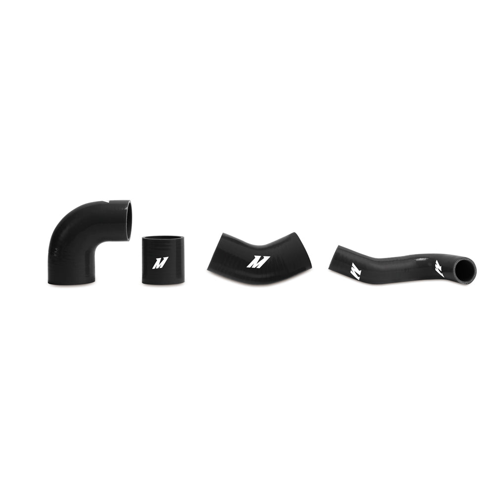 Mitsubishi Lancer Evolution VII/VIII/IX Upper Intercooler Pipe Kit, 2001-2007, Black Hoses - image 3