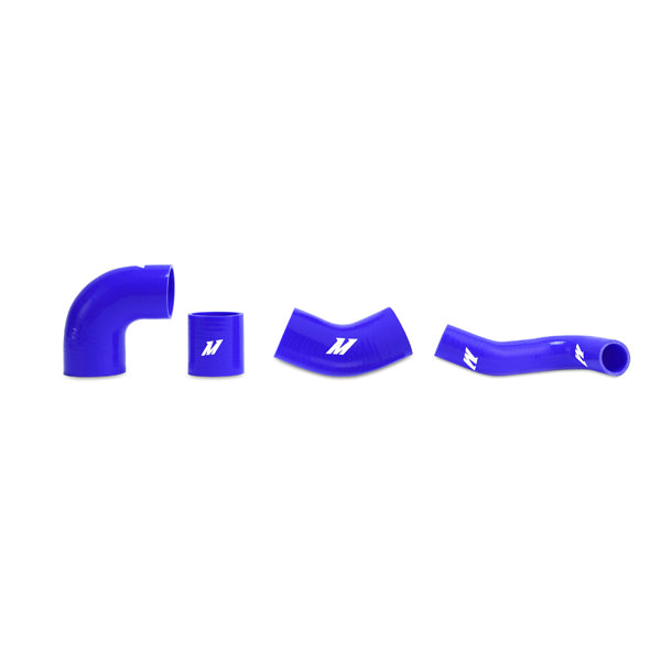 Mitsubishi Lancer Evolution VII/VIII/IX Upper Intercooler Pipe Kit, 2001-2007, Blue Hoses - image 3