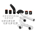 Mitsubishi Lancer Evolution X Intercooler Pipe Kit, 2008-2015, Black Hoses - image 1