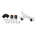 Mitsubishi Lancer Evolution X Lower Intercooler Pipe Kit, 2008-2015, Black Hoses - image 1
