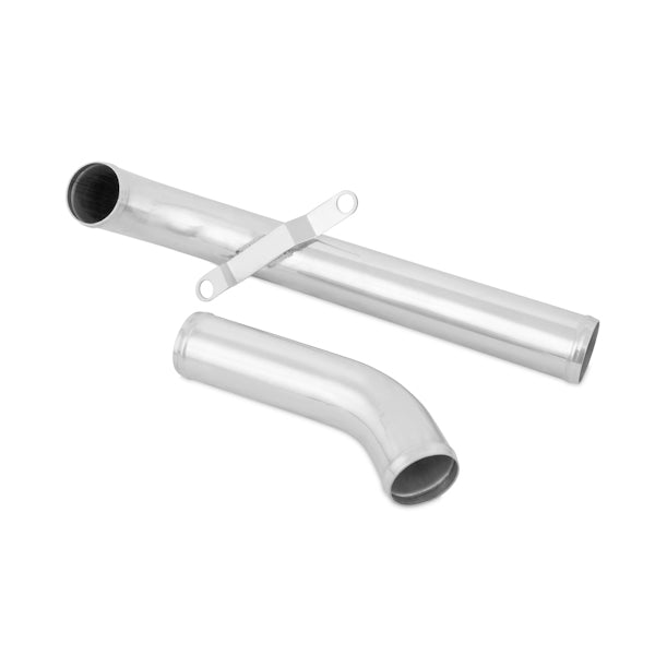 Mitsubishi Lancer Evolution X Upper Intercooler Pipe Kit, 2008-2015, Black Hoses - image 3