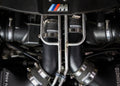 12-16 BMW F10 M5 Intercooler Pipe Kit, Micro Wrinkle Black - image 1