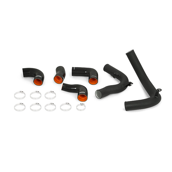 15-21 VW/Audi MK7 Intercooler Pipe Kit, Wrinkle Black - image 1