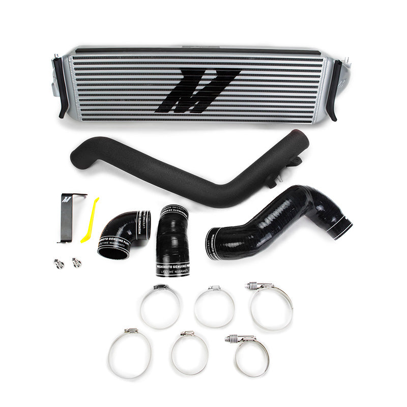 17-21 Honda CTR Intercooler Kit, Silver w/ Wrinkle Black - image 2