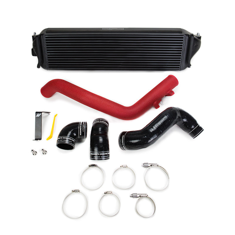 17-21 Honda CTR Intercooler Kit, Black w/ Wrinkle Red - image 2
