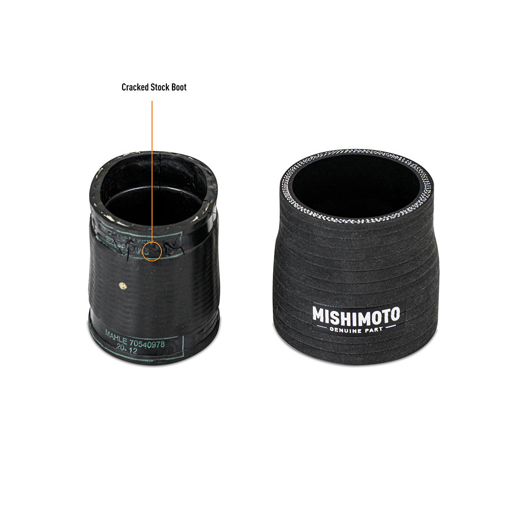 12-16 BMW F10 M5 Intercooler Pipe Kit, Micro Wrinkle Black - image 9