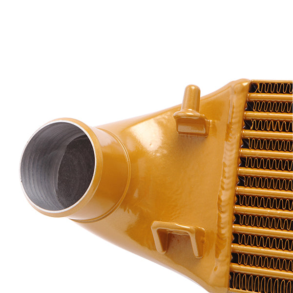 Ford Fiesta ST Intercooler Kit, 2014-2019, Gold w/ Wrinkle Black Pipes - image 6