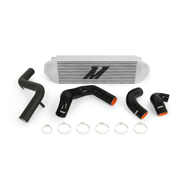 Ford Focus ST Intercooler Kit, 2013-2018, Silver w/ Wrinkle Black Pipes - image 1