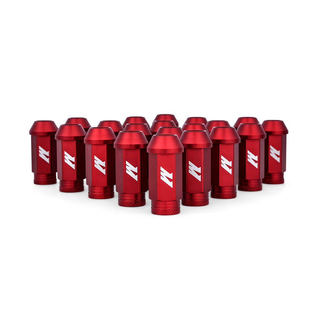 Aluminum Locking Lug Nuts M12x1.25, 20pc Set, Red - image 6