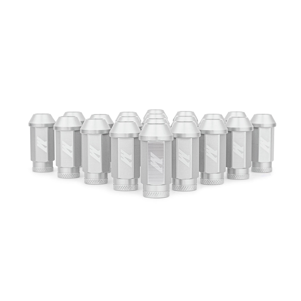Aluminum Locking Lug Nuts M12x1.25, 20pc Set, Silver - image 6