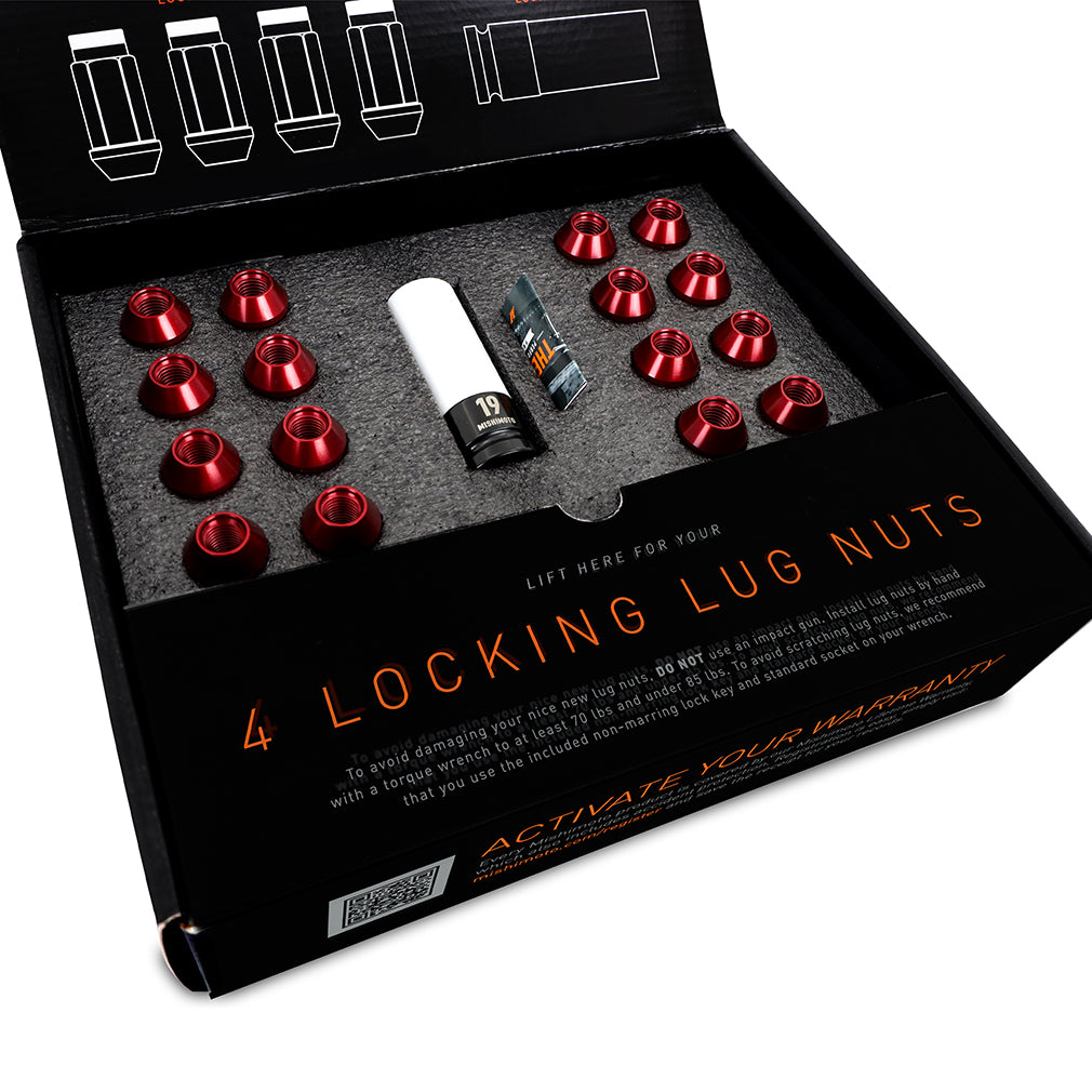 Aluminum Locking Lug Nuts M12x1.5, 20pc Set, Neo Chrome - image 6