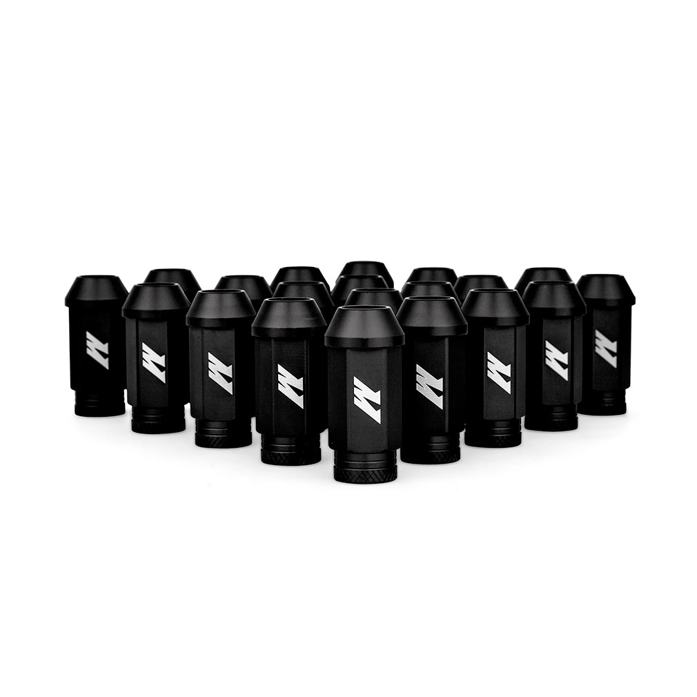 Aluminum Locking Lug Nuts M12x1.5, 20pc Set, Black - image 2
