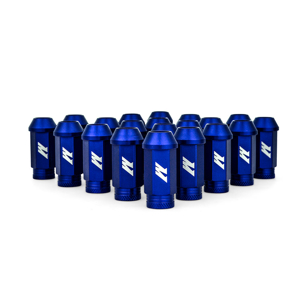 Aluminum Locking Lug Nuts M12x1.5, 20pc Set, Blue - image 2