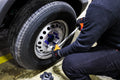 Aluminum Locking Lug Nuts M12x1.5, 27pc Set, Black - image 1
