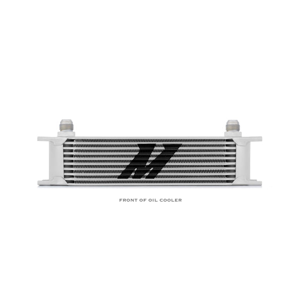 Universal 10 Row Oil Cooler, Silver - image 2