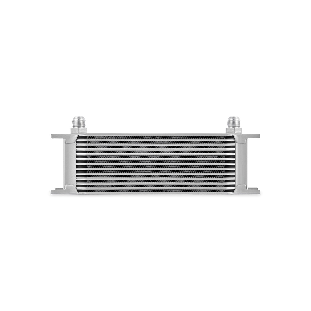 Universal 13-Row Oil Cooler, Silver - image 3