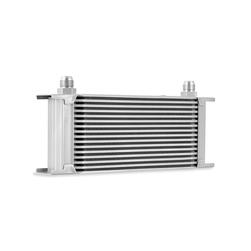 Universal 16-Row Oil Cooler, Silver - image 4