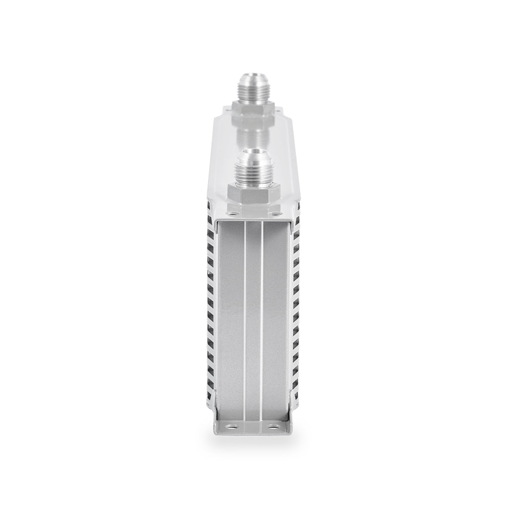 Universal 16-Row Oil Cooler, Silver - image 5