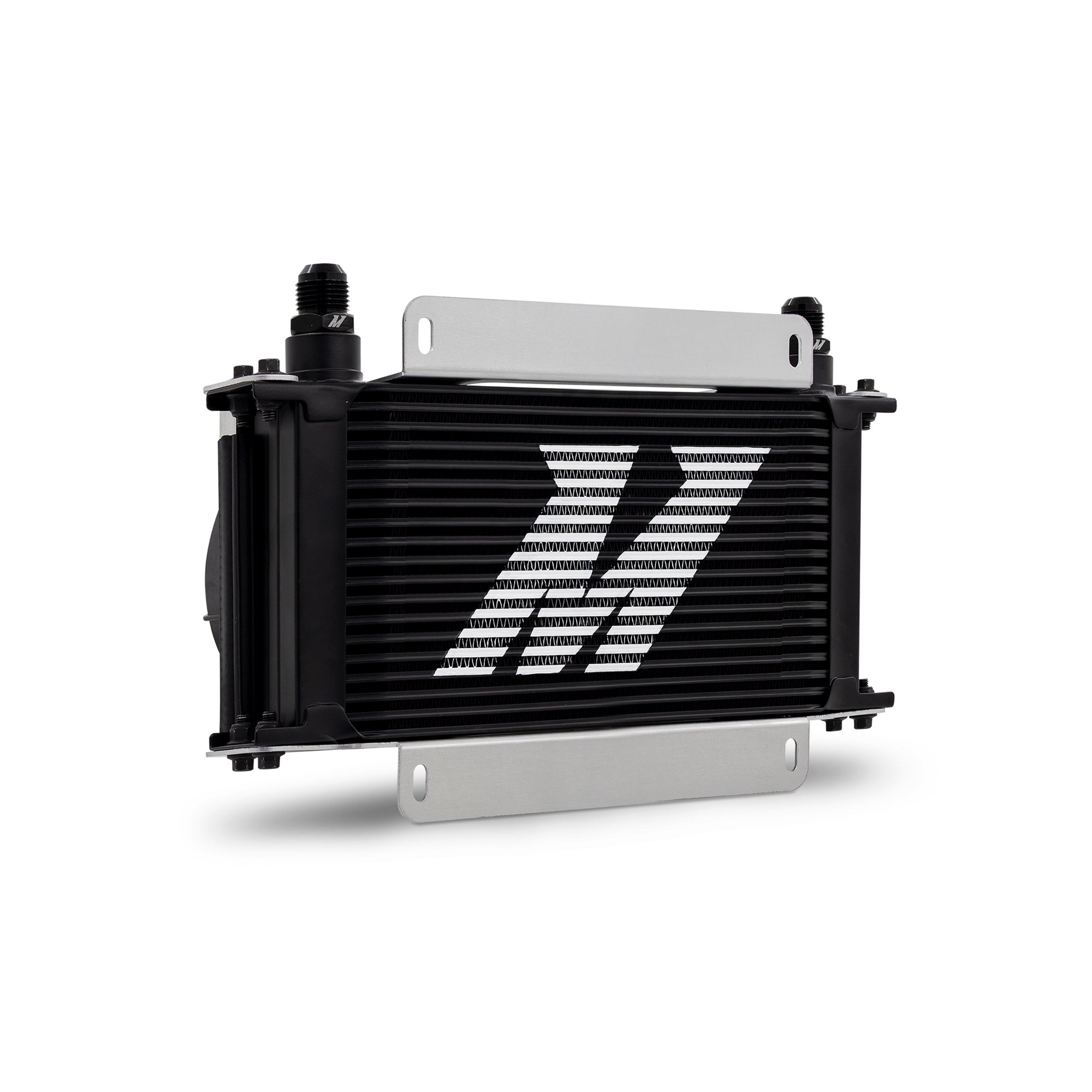 Universal Oil Cooler Kit, 19-Row Cooler + 2x 5" Fans - image 2