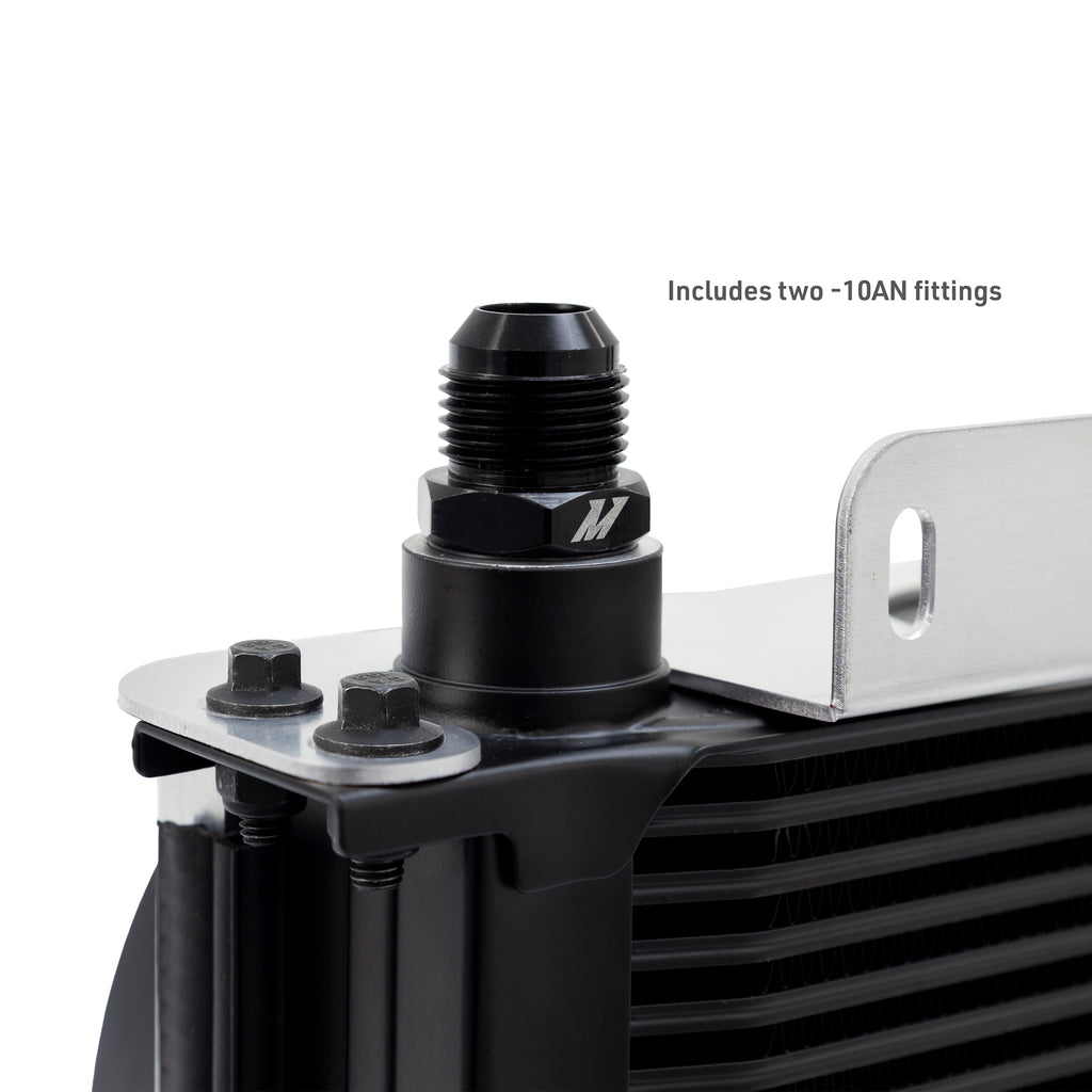 Universal Oil Cooler Kit, 19-Row Cooler + 2x 5" Fans - image 4